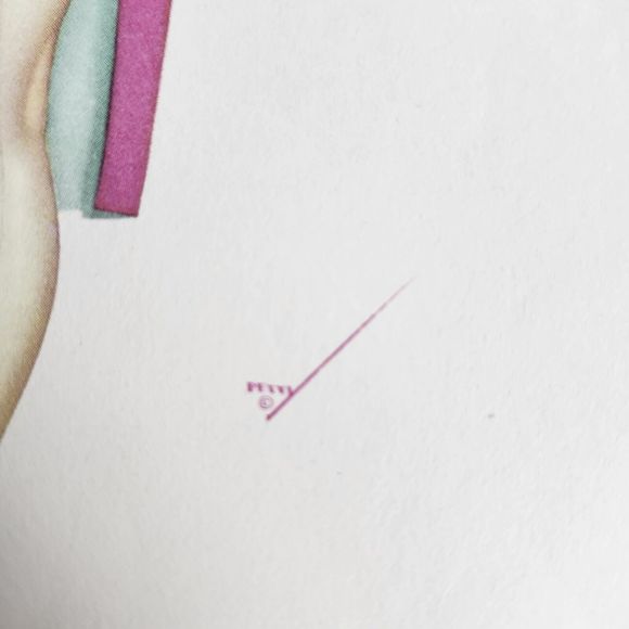 Vtg 1940s George Petty Ziegfeld Follies Pinup Girl Art Print 8.5x11 Tailcoat Hat - Picture 4 of 11